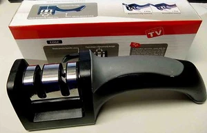Afilador de cuchillos de 2 etapas de tungsteno y cerámica / ¡Es un gran regalo! - Imagen 1 de 4