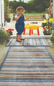 Hug Rug (Stripe 86) 65x150cm Dirt Trapper Door Mat & Machine Washable - Picture 1 of 5