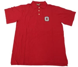 New Ohio State Buckeyes Mens Size Large L-Tall Red Polo Shirt - Picture 1 of 6