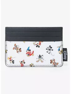Trajes de Mickey Mouse Loungefly Disney tarjetero edición limitada exclusivo - Imagen 1 de 2