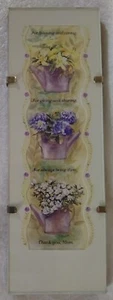 Mother's Poem Framed Gift Mom Birthday 9x3x.5" Keepsake Present 3-D - Picture 1 of 7