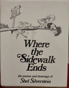 Where The Sidewalk Ends von Shel Silverstein 1974 Erstausgabe HC DJ Frühaufdruck - Bild 1 von 6