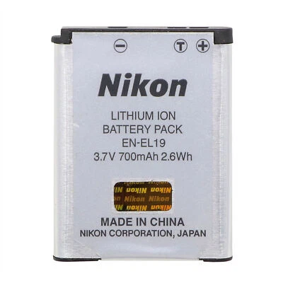 Batería de iones de litio Coolpix S2500 S3100 S4100 para cámara Nikon EN-EL19 Foto 1 de 4