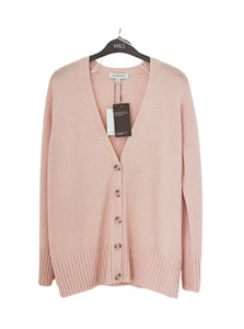 CÁRDIGAN RICO EN LANA MERINO RUBOR AUTÓGRAFO M&S CON CACHEMIR - Imagen 1 de 6