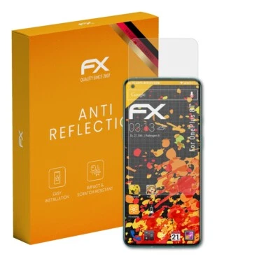 atFoliX 3x Screen Protection Film for OnePlus 8T matt&shockproof - Image 1 of 4