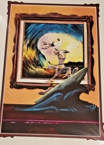 Disney Parks Surfin’ Goofy Deluxe Mattdruck Kent Hammerstrom 18” x 14” - Bild 1 von 5