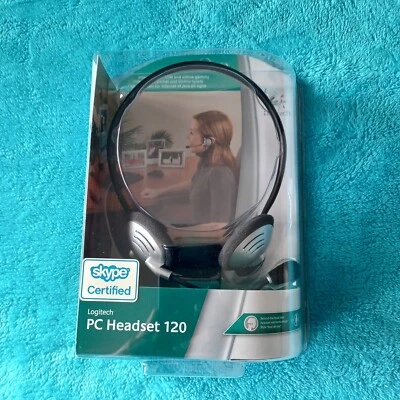 cuffia per pc logitech pc headset 120 - Immagine 1 di 4