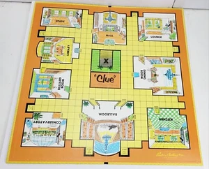 1963 Clue Game Board Only Replacement Part Great Condition - Picture 1 of 7