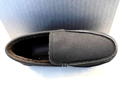 ZEGNA COUTURE BLACK MEN'S MERINO WOOL SLIPPER LOAFER'S SHOES US 9, 10 & 11 $850 - Image 1 of 4