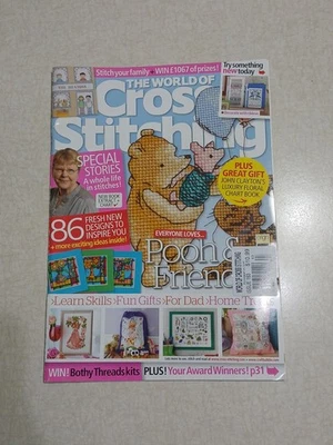 The World Of Cross Stitching Magazine Issue 163 Winnie The Pooh And Friends - Image 1 of 4