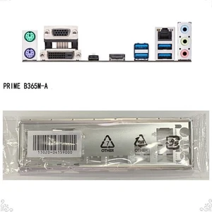 Backplate für ASUS PRIME B365M-A Mainboard IO Shield Plate i/o O Shield - Bild 1 von 1