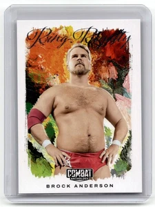 2025 Panini Combat Anthology #6 Brock Anderson Ring Royalty - Picture 1 of 2