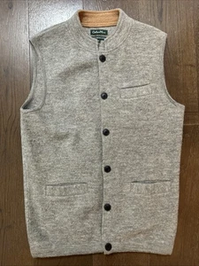 Chaleco de lana ColorPlus Merlino gris para hombre talla mediana - Imagen 1 de 9