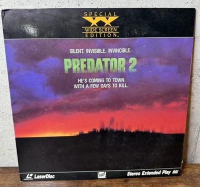 Predator 2 Laserdisc LD 1991 Widescreen Danny Glover Gary Busey Bill Paxton - Image 1 of 3