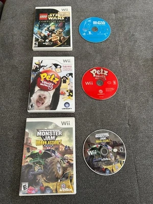 LEGO Star Wars, Petz: Crazy Monkeyz & Monster Jam: Urban  Assault (wii) - Image 1 of 2