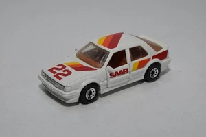 B72 1:60 MATCHBOX SAAB 9000 TURBO RALLY WHITE NMINT COND. - Picture 1 of 9