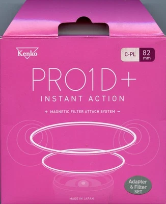 Kenko 82mm PRO1D+ Instant Action C-PL Adapter & Filter Set - Image 1 of 4