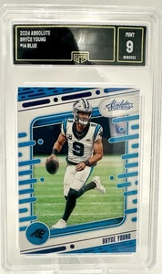 2024 Absolute Football Bryce Young Blue Parallel #14 Gma Mint 9 - Picture 1 of 2