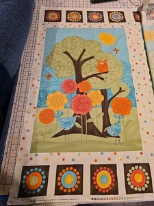 Wall Quilt Panels "Frolic" By Sandy Gervais For Moda Pattern #17510 - Picture 1 of 10