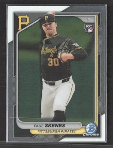 Paul Skenes 2024 Bowman Chrome RC Rookie #31 Pittsburgh Pirates - Picture 1 of 2