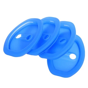 4 Pezzi Serratura Porta Auto Copertura Protettiva Serratura Protezione Silicone Pad Ricambio - Foto 1 di 12