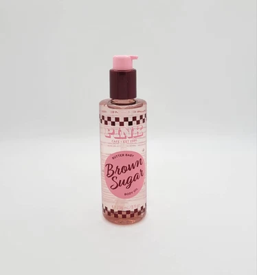 Victoria's Secret Pink Brown Sugar Glazed Skin Body Oil Moisturizer 8 Fl oz New - Image 1 of 3