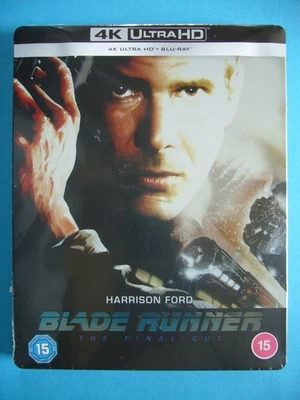 Blade Runner: The Final Cut Limited Edition 4K UHD & Blu-Ray Steelbook Sealed - Image 1 of 4