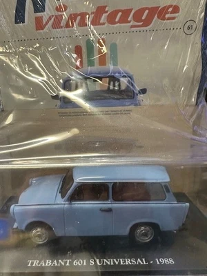 Die cast 1/43 Modellino Auto Trabant 601 Universal by Ist - Immagine 1 di 4