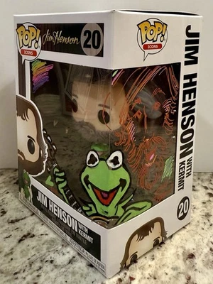 FUNKO POP! JIM HENSON #20 Hand Drawn Custom Tribute Remarque By Guy Gilcrest - Image 1 of 4