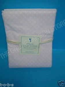 Pottery Barn PB Kids Stella Polka Dot Bed Bedroom Girls Duvet Cover Twin Pink - Picture 1 of 2