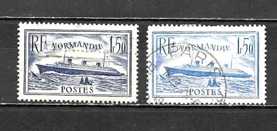France 1935-36 Ocean Liner "Normandie"  USED  FR622 - Image 1 of 2