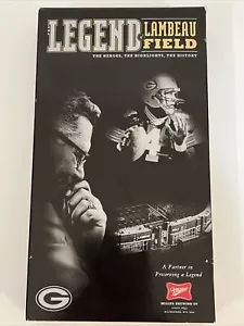The Legend of Lambeau Field VHS Green Bay Packers NFL - Picture 1 of 17