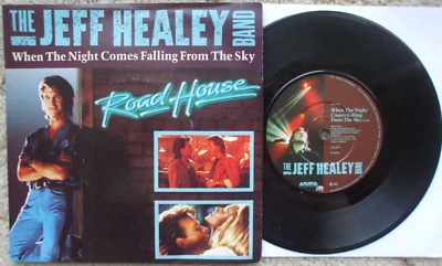 The Jeff Healy Band - When The Night Comes Falling From The Sky - EX- UK 45 + PS - Image 1 of 2