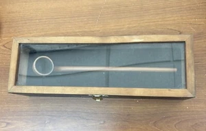 Lord of the Rings Wood Pipe in Wood Box VG Condition RARE - Picture 1 of 3