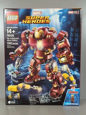 New Sealed LEGO 76105 Marvel Super Heroes The Hulkbuster Ultron Edition 1363pcs - Image 1 of 4