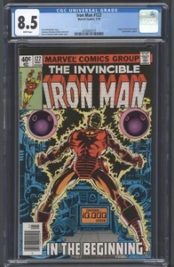 The Invincible Iron Man #122 (Marvel Comics) *Sub-Mariner Appearance CGC 8.5 - Picture 1 of 2