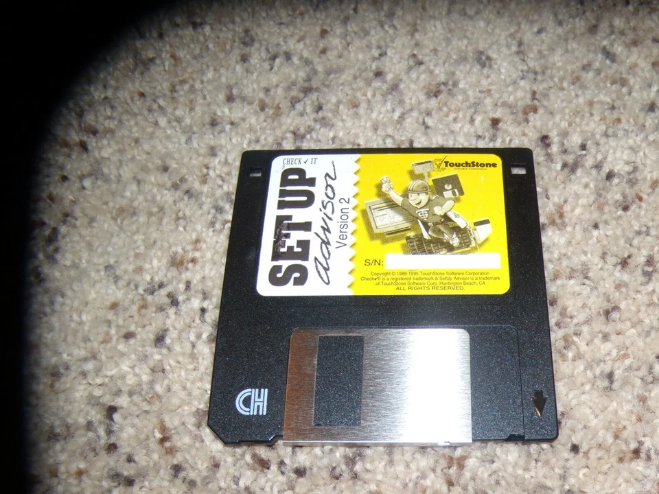 Set Up Advisor Version 2 on 3.5" disk - Image 1 of 1