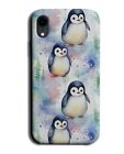 Oil Painting Penguin Pattern Phone Case Cover Penguins Baby Design Faces CB83