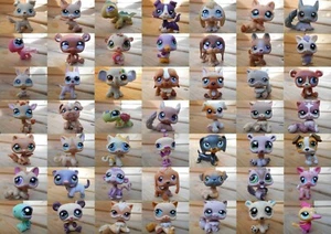 LPS Littlest petshop pet shop chien chat européen dogue colley cat dog rare - Imagen 1 de 146