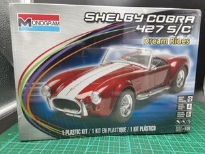 Monogram Shelby Cobra 427 S/C Dream Rides Model Kit 1:24 (Skill 2)  NEW - Picture 1 of 2