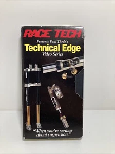 RACE TECH Presents Paul Thede's Technical Edge Video Series - VHS 1997 - Picture 1 of 7