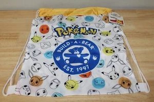 Build A Bear Workshop Accesorios, Pokemon Bear Carrier, Mochila Bolsa con Cordón - Imagen 1 de 2