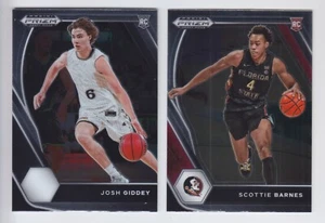 2021-22 PANINI PRIZM DRAFT SELECCIONES BASE NOVATO #1-100 JUEGO ACABADO A RADIOCONTROL TÚ ELIGES - Imagen 1 de 5