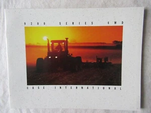 1993 CaseIH Case International 9200 Series 4WD Tractor Sales Brochure 22 Pages - Picture 1 of 10