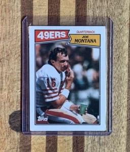 1987 Topps Joe Montana #112 - 49ers - Bild 1 von 2