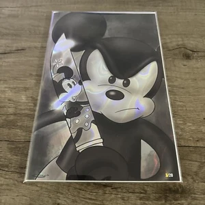 Steamboat Willie Shah cuaderno de bocetos arte lava lámina limitada #3/20 megacon no C2E2 - Imagen 1 de 5