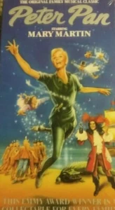 Peter Pan starring Mary Martin VHS 1990 The Original Family Musical Classic - Picture 1 of 3