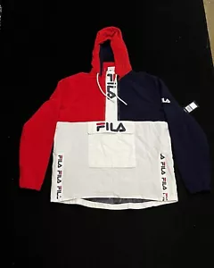 Fila Men’s XL Windbreaker Jacket 1/3 Zip. New With Tags $125 Retail - Picture 1 of 7