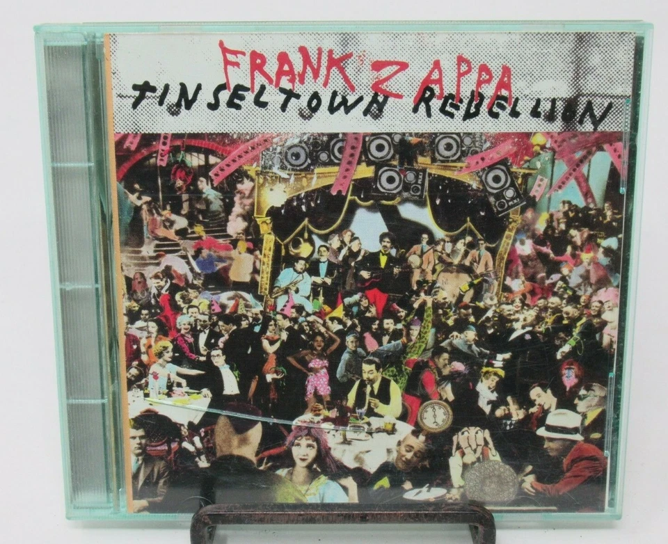 FRANK ZAPPA: TINSEL TOWN REBELLION MUSIC CD, 15 GREAT TRACKS, RYKODISC, BARKING Foto 1 de 2