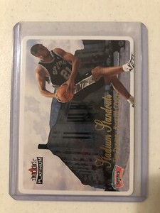 Tim Duncan 2001-02 Fleer Platinum Stadium Standouts #3 11 of 15 SS Spurs